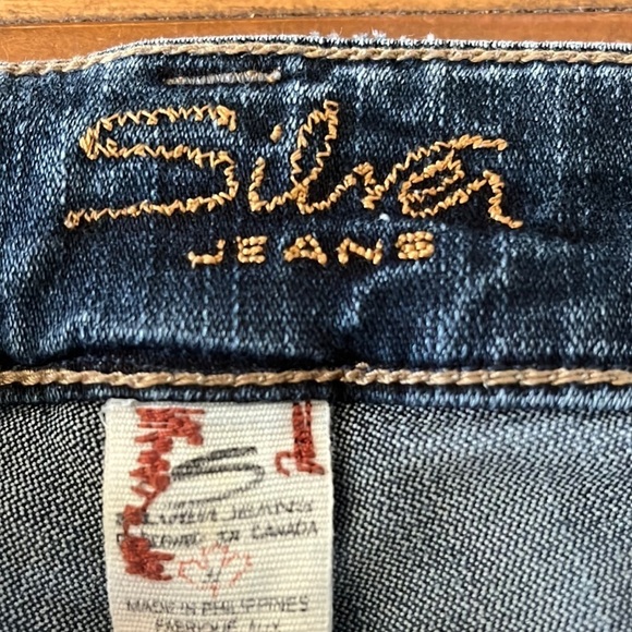 silver Suki capri jeans, size 31, in good condition - Picture 3 of 9